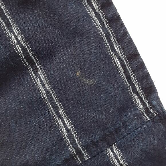 Vintage Handmade Pinafore Shift Dress Needlepoint Floral Artisan Mexico Pinnie - Picture 8 of 10